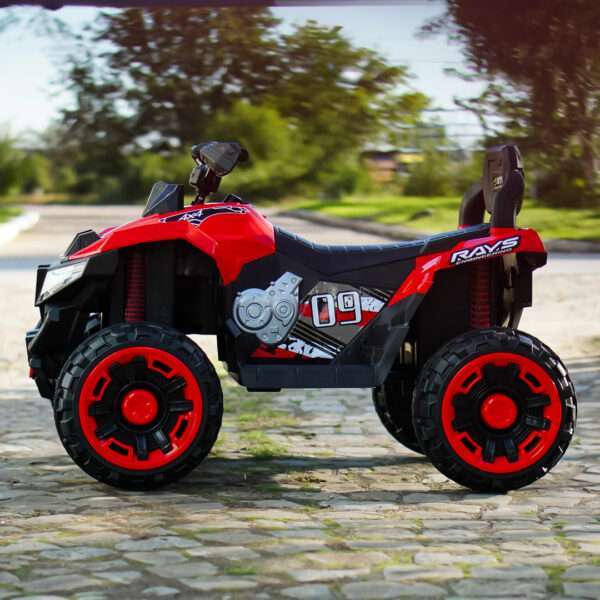 Electric ride-on ATV for children BJFT009, for 2 children, 4x4, 180W, 12V 12Ah, bluetooth, RC, red - Image 5