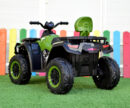 Children s electric ATV, BJX615 100W 12V, leather seat, Army Green