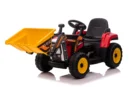Ride-on electric excavator for children BJ611C, 60W, 12V, bluetooth, remote control included, red
