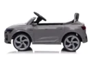 Licensed electric ride-on car for children Audi SQ8, remote control included, 70W, 12V, standard, gray