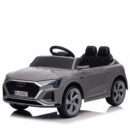 Licensed electric ride-on car for children Audi SQ8, remote control included, 70W, 12V, standard, gray