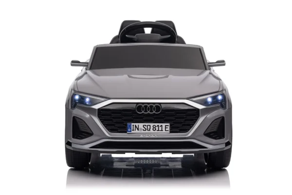 Licensed electric ride-on car for children Audi SQ8, remote control included, 70W, 12V, standard, gray - Image 2