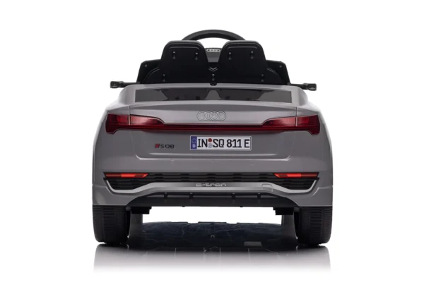 Licensed electric ride-on car for children Audi SQ8, remote control included, 70W, 12V, standard, gray - Image 3