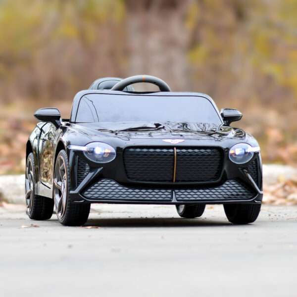 Lincesed ride-on car for children Bentley Bacalar, 4x4, 120W, 12V, Premium, black - Image 2