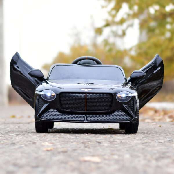 Lincesed ride-on car for children Bentley Bacalar, 4x4, 120W, 12V, Premium, black - Image 3