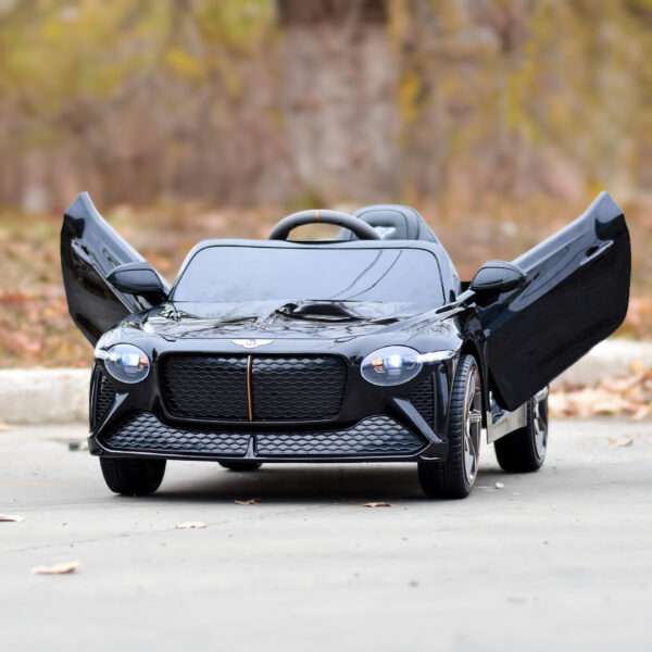 Lincesed ride-on car for children Bentley Bacalar, 4x4, 120W, 12V, Premium, black - Image 4