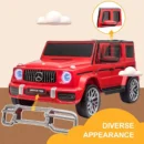 Licensed ride-on car for children Mercedes G63 XXL, with 2 seats, 4x4, 180W 12V, premium, red