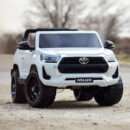 Licensed ride-on car Toyota Hilux 2020, 4x4 180W 12V 14Ah, premium, white