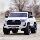 Licensed ride-on car Toyota Hilux 2020, 4x4 180W 12V 14Ah, premium, white