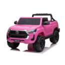 Licensed ride-on car Toyota Hilux 2020, 4x4 180W 12V 14Ah, premium, barbie pink