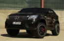Licensed Mercedes GLC63S AMG kids Ride-On, 4x4, 180W, premium, black