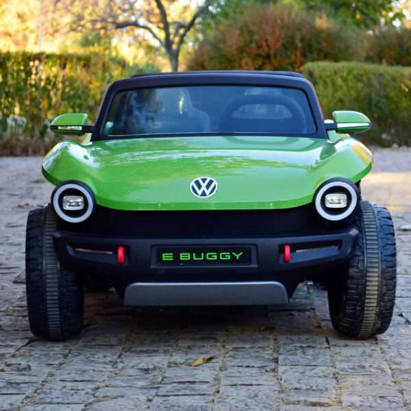 Electric car for children Volkswagen ID Buggy, 2 seats, 90W 12V, green - Image 4
