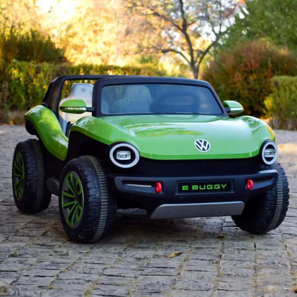 Electric car for children Volkswagen ID Buggy, 2 seats, 90W 12V, green - Image 3