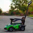 Ride-on car and precursory for children 2 in 1, Lamborghini Essenza SCV12, green