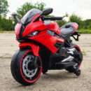 Children s electric motorcycle, B919, bluetooth, 90W, 12V battery, red