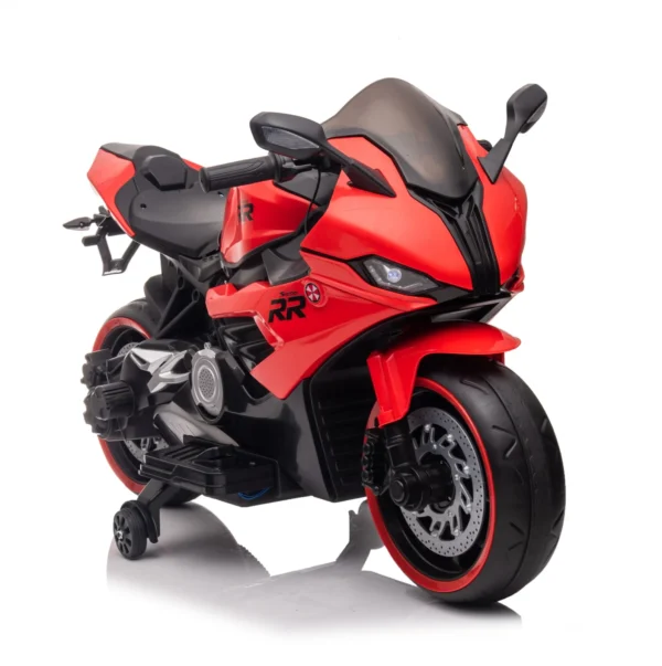 Children s electric motorcycle, B919, bluetooth, 90W, 12V battery, red