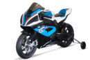 Electric motorcycle with BMW HP4 license, for children 3-9 years, blue