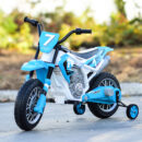 Electric ride on motorcycle for children BJH022 70W 12V, blue