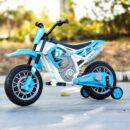 Electric ride on motorcycle for children BJH022 70W 12V, blue