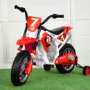 Electric ride on motorcycle for children BJH022, 70W 12V, red
