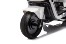 Ride-on scooter for children, with detachable trailer, remote control, model BJBTK3, 70W, white