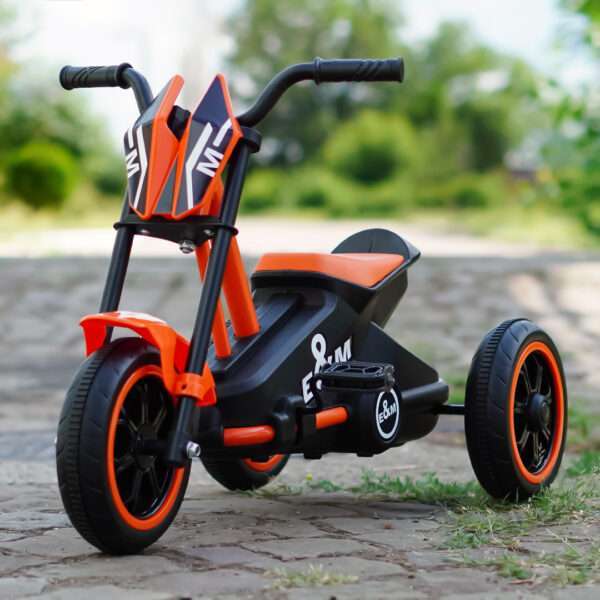 Ride-on tricycle for children 2-4 years, model G301, orange - Image 2