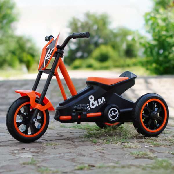 Ride-on tricycle for children 2-4 years, model G301, orange - Image 4