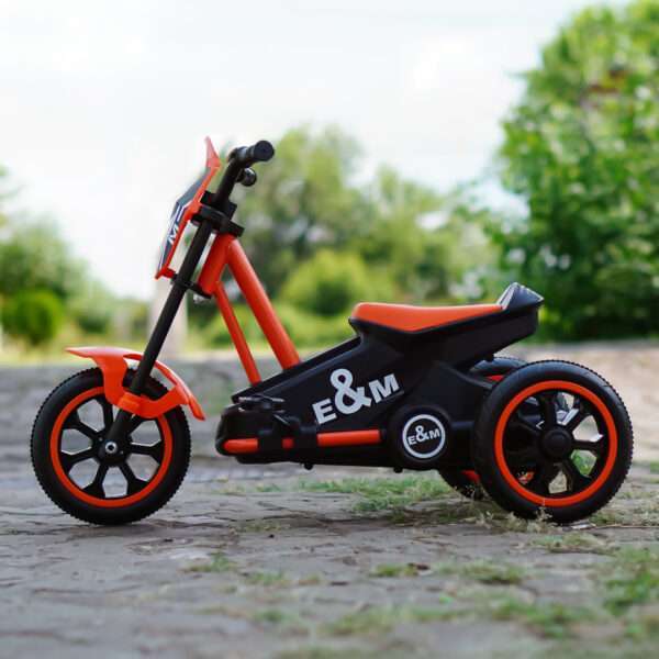 Ride-on tricycle for children 2-4 years, model G301, orange - Image 5