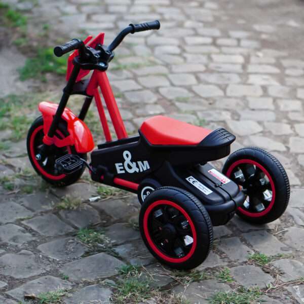 Ride-on tricycle for children 2-4 years, model G301, red - Image 5