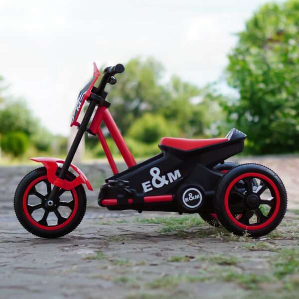 Ride-on tricycle for children 2-4 years, model G301, red - Image 4
