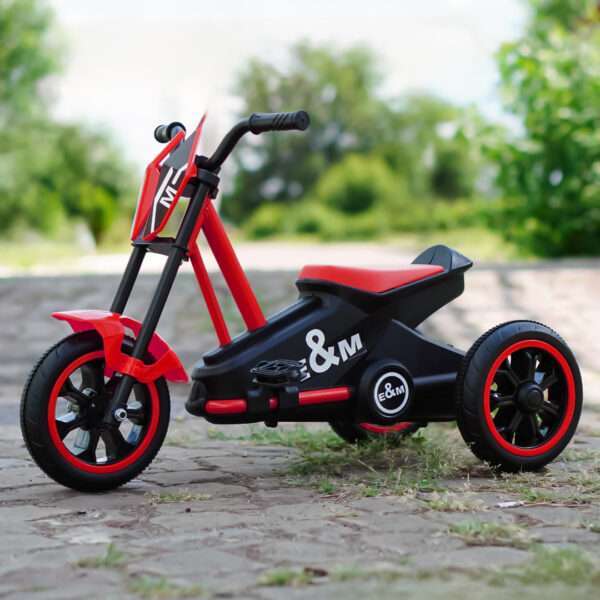 Ride-on tricycle for children 2-4 years, model G301, red - Image 3