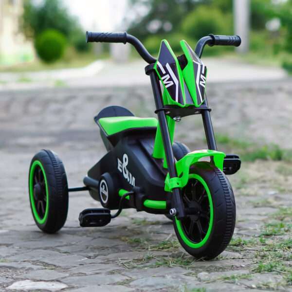 Ride-on tricycle for children 2-4 years, model G301, green - Image 2