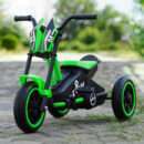 Ride-on tricycle for children 2-4 years, model G301, green