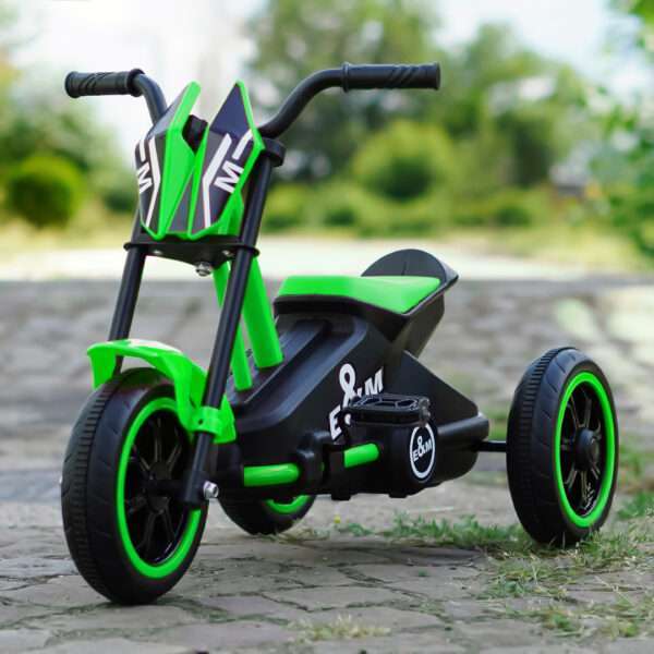 Ride-on tricycle for children 2-4 years, model G301, green - Image 3