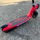 Ride-on scooter for children BJKL168, 45W, 12V 7Ah, ambient lights, soft wheels, red