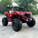 4x4 electric ride-on UTV, for 2 children, RZR1000 180W 12V, PREMIUM, red