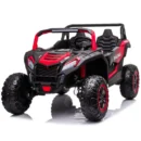 Electric ride-on UTV for children, 2 seats, 300W, 4x4, EVA wheels, bluetooth, red