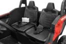Electric ride-on UTV for children, 2 seats, 300W, 4x4, EVA wheels, bluetooth, red