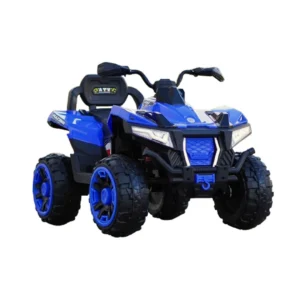 Children s electric ATV, SuperOffroad V2, 4x4, 140W, 12V, 7Ah, for 2 children, blue