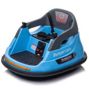 Ride-On Bumper Car for Kids, 70W Motor, 12V Battery, blue