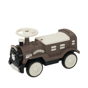 Vintage Train Ride-On Walker for Children, EVA Wheels, 18,  30 Months, maro