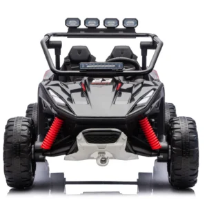 Vector V2 Dune-Buggy Electric UTV for 2 Children, 220W, 12V, EVA Wheels, Eco-Leather Seat, Premium Edition, black